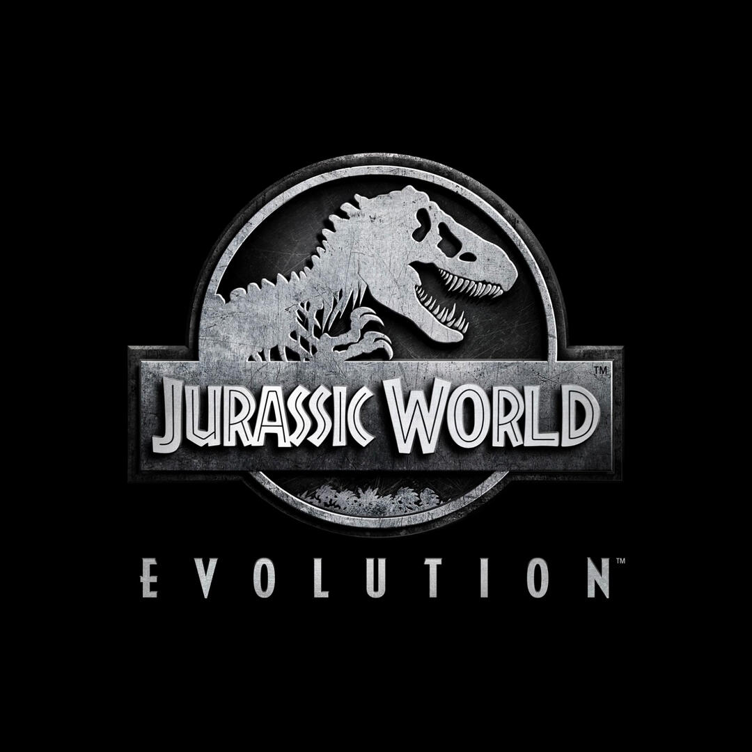 The Jurassic World Evolution logo.